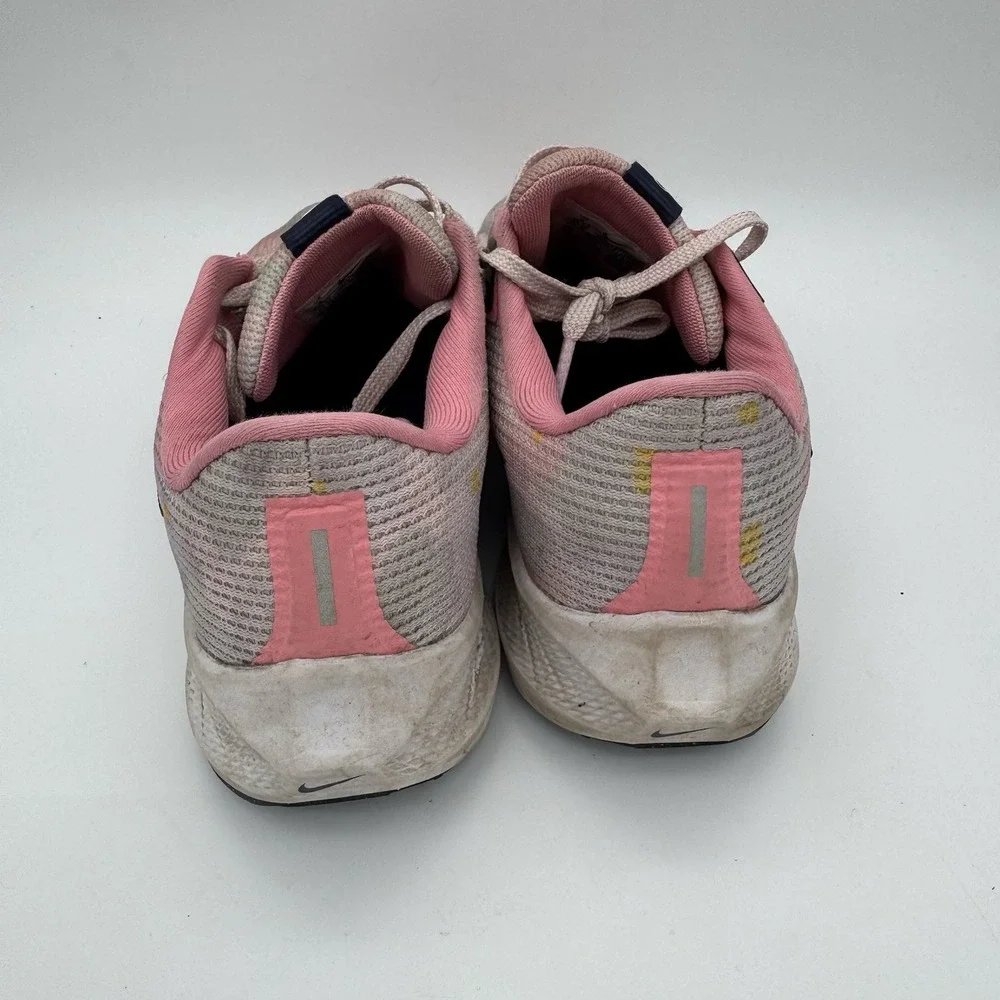 Nike Pegasus 40 Premium DV7890-600 Pink Coral Chalk White Navy Women's 8 EUC